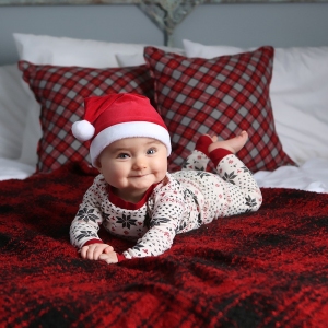 christmas baby photoshoot