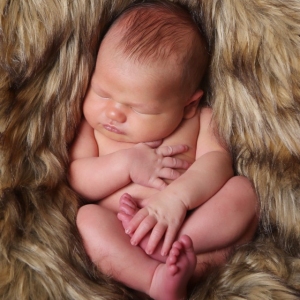 newborn-boy-on-fur-carmel-indiana