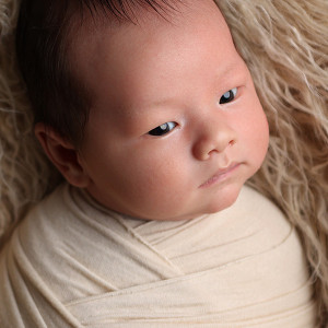 photo sleeping newborn