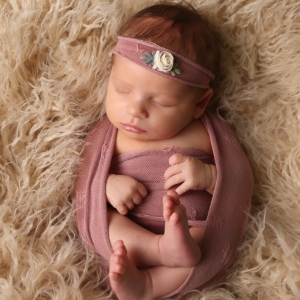 pink-wrap-newborn-baby-photo