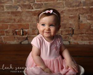 baby milestone sitter photoshoot