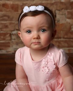 baby milestone sitter photoshoot