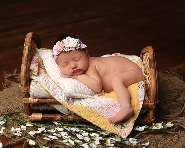 newborn portrait baby carmel indiana