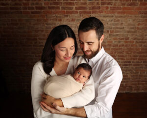 newborn photographs in Carmel Indiana of baby Sofia