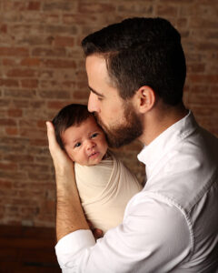 newborn photographs in Carmel Indiana of baby Sofia