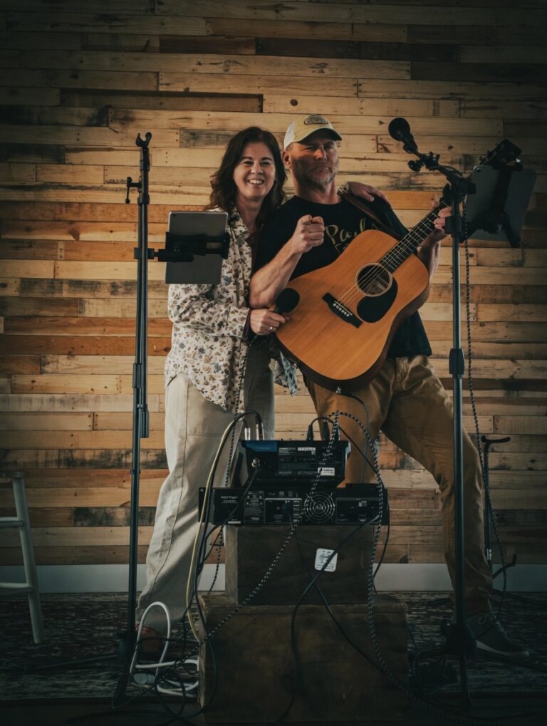 Acoustic musicians indianapolis Todd and Leah Severson Forget the Name Band